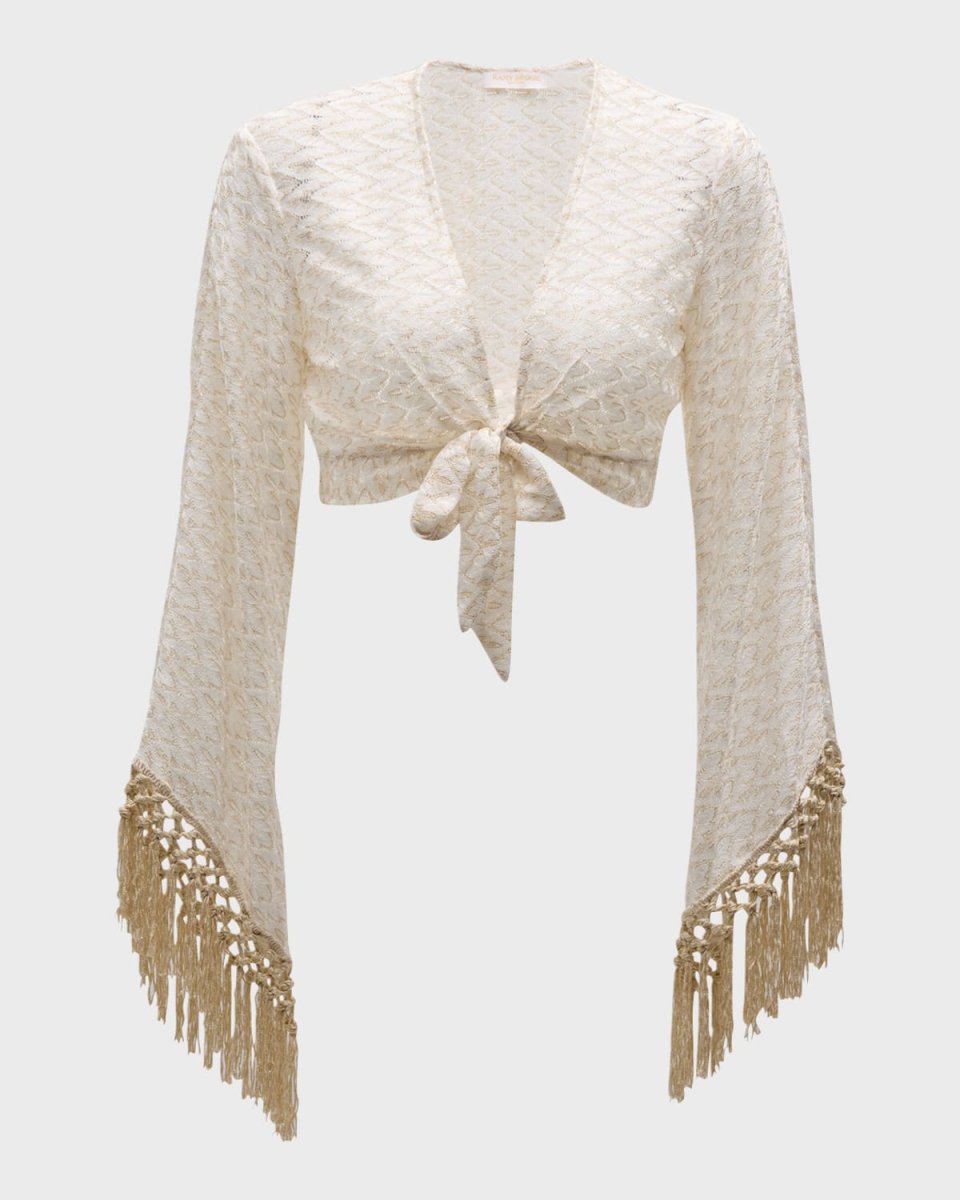 Elvira Crochet Crop Top